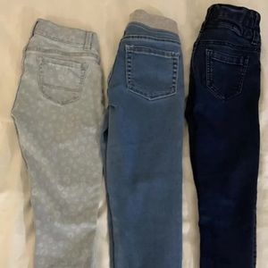 Lot girls pants size 7 (3 pair bundle) Great For School!!